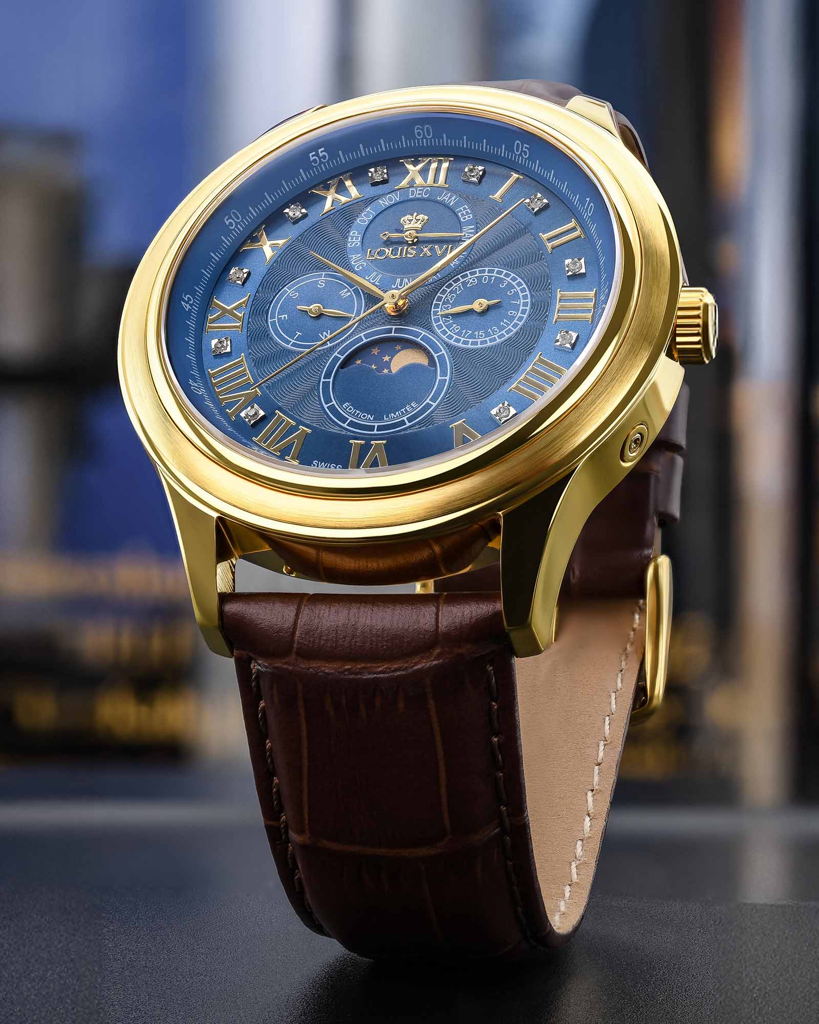 La Lune le Grand 1527 - 45mm-LOUIS XVI