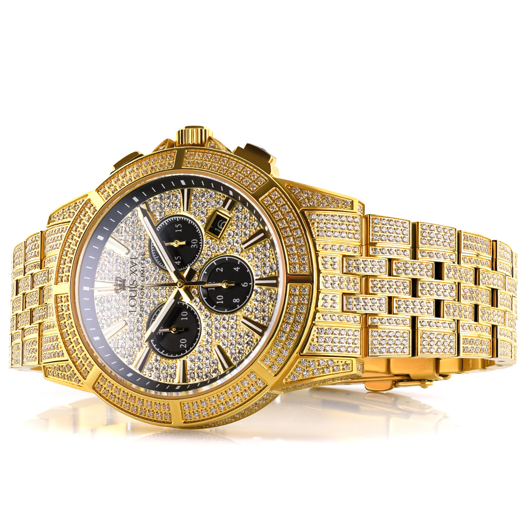 Majesté Iced Out 1123 - 43mm-LOUIS XVI
