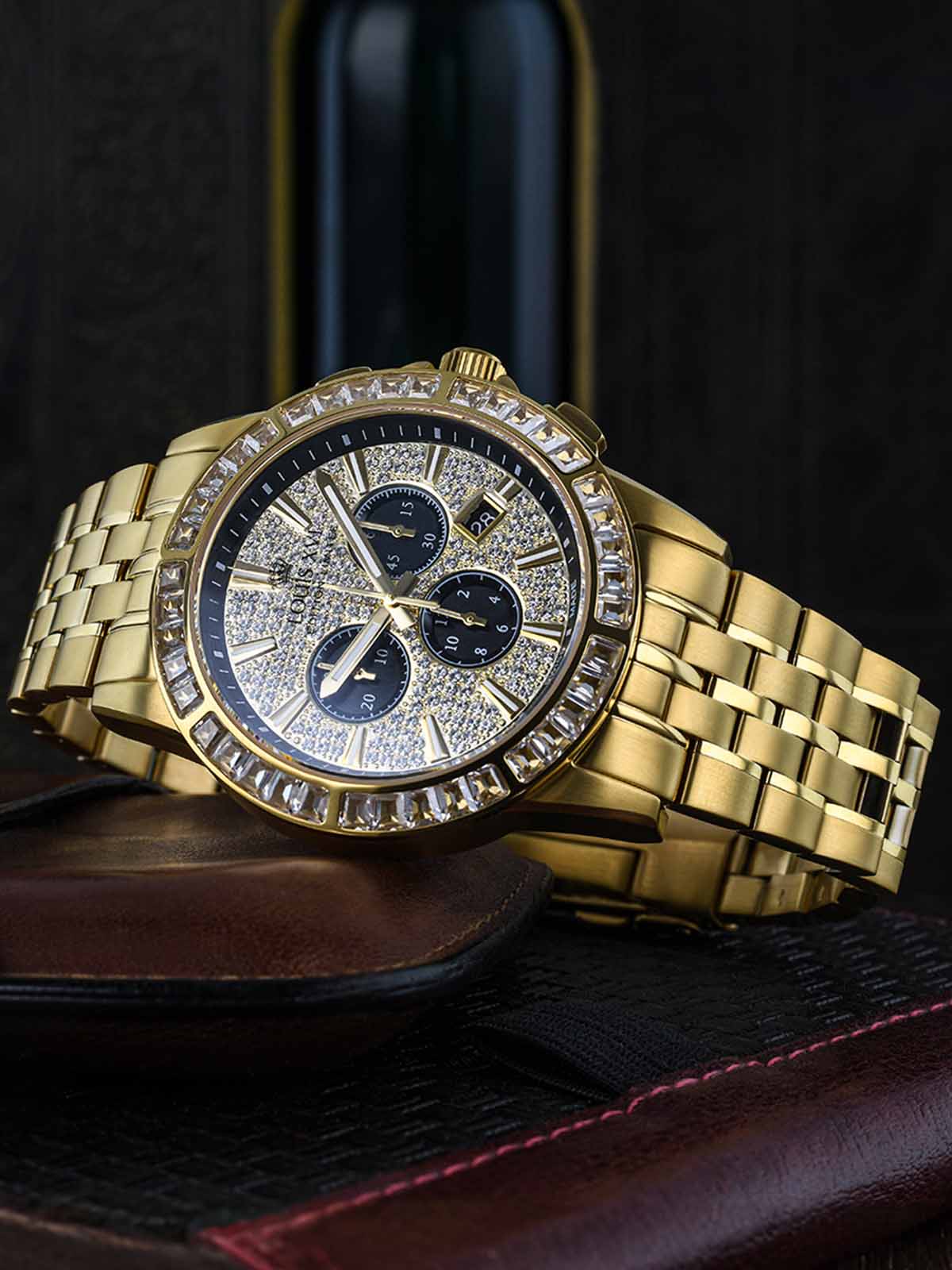 Majesté Iced Out Baguette 1130-LOUIS XVI