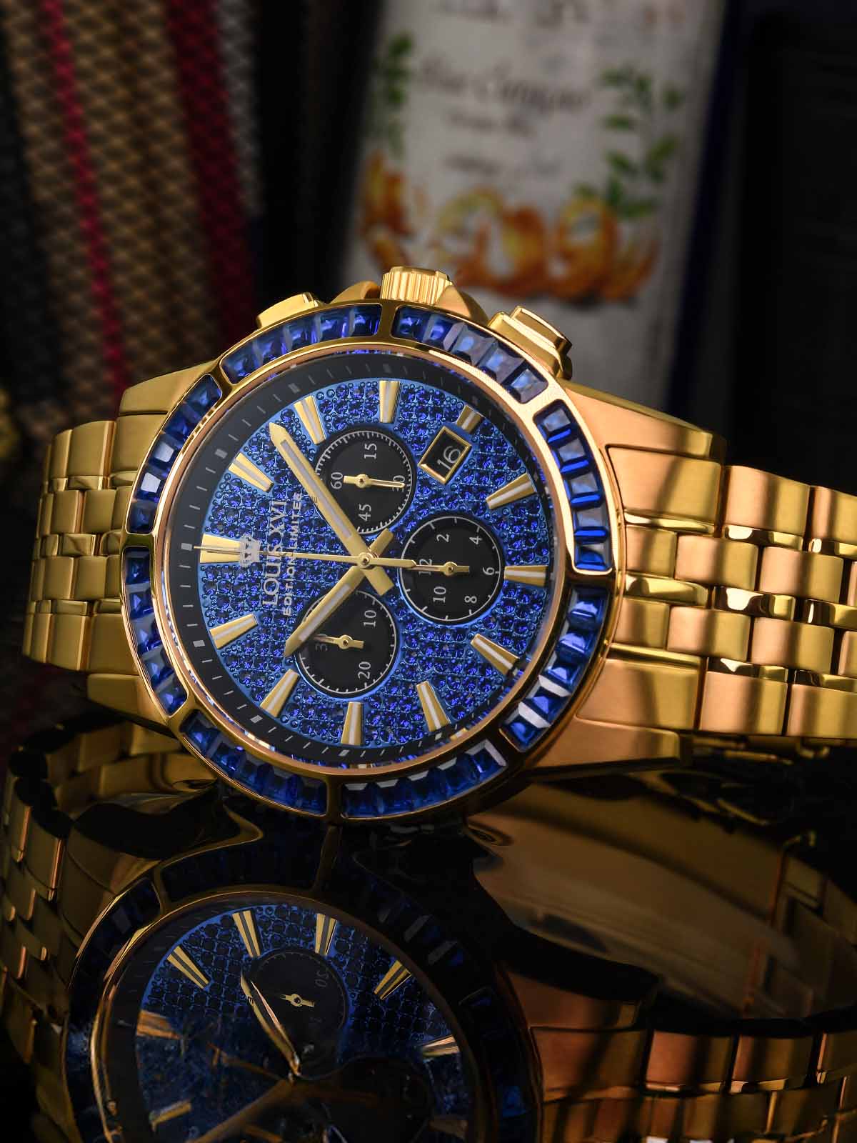 Majesté Iced Out Baguette 1132-LOUIS XVI
