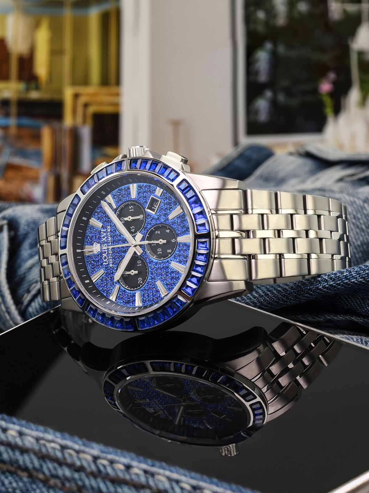 Majesté Iced Out Baguette 1133-LOUIS XVI