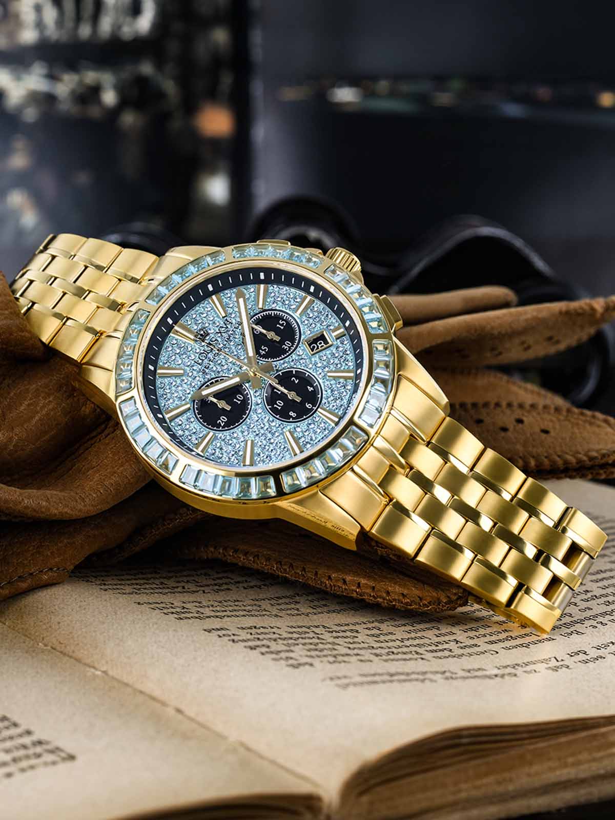 Majesté Iced Out Baguette 1134-LOUIS XVI