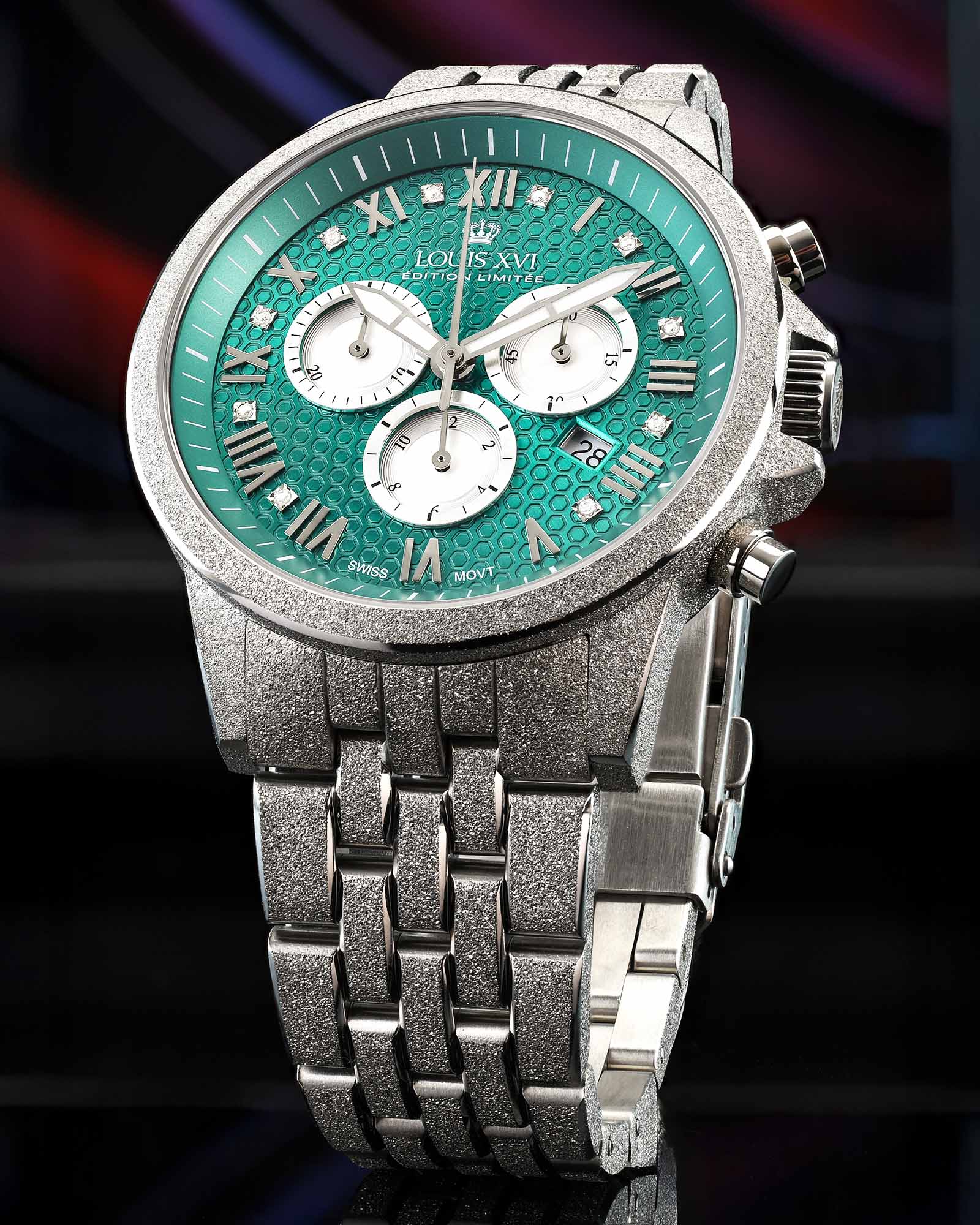Aramis Frosted 2.0 Ref. 3625 – Aurora Green-LOUIS XVI