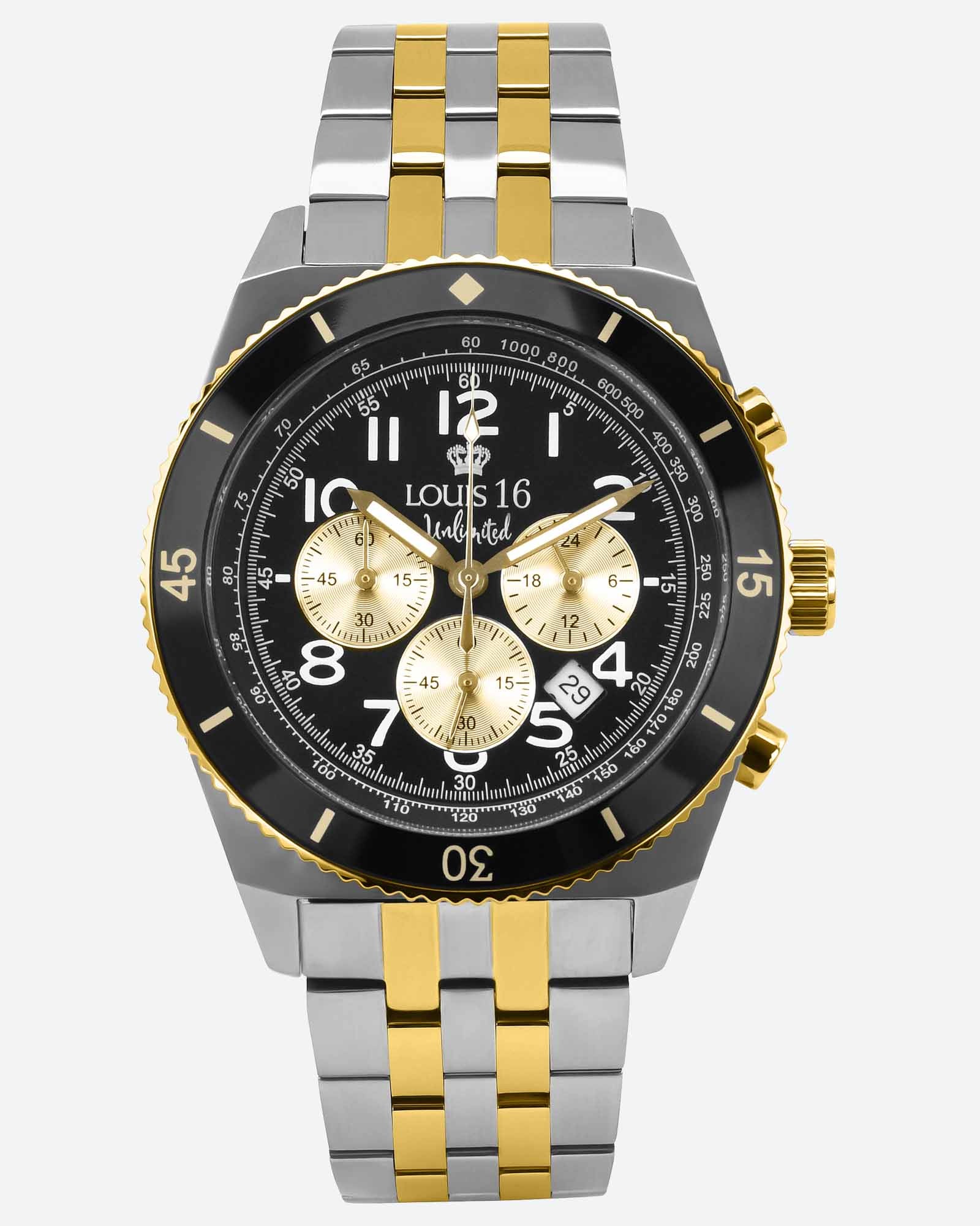 Destrier 3240 Chronograph Bicolor-LOUIS XVI