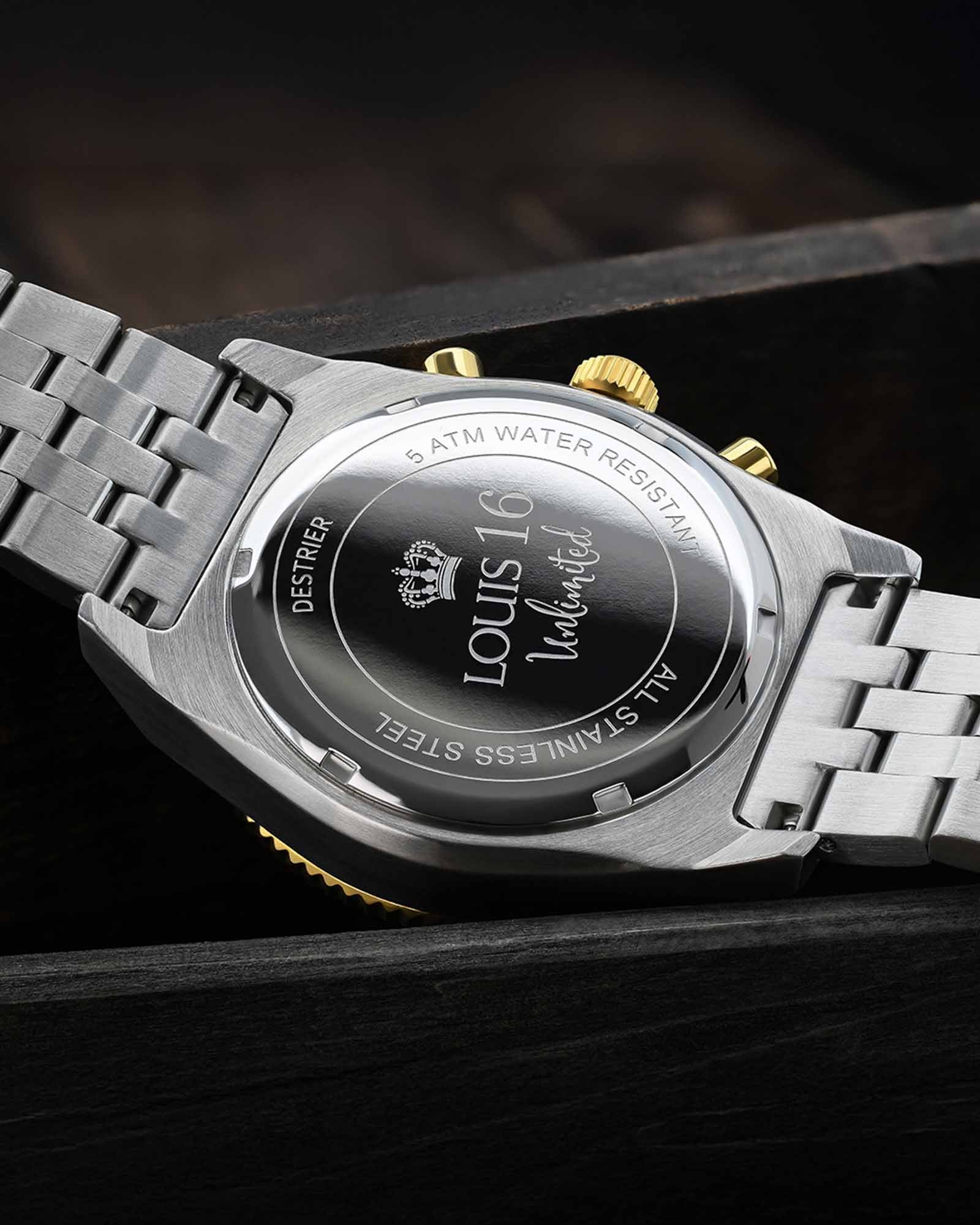Destrier 3240 Chronograph Bicolor-LOUIS XVI