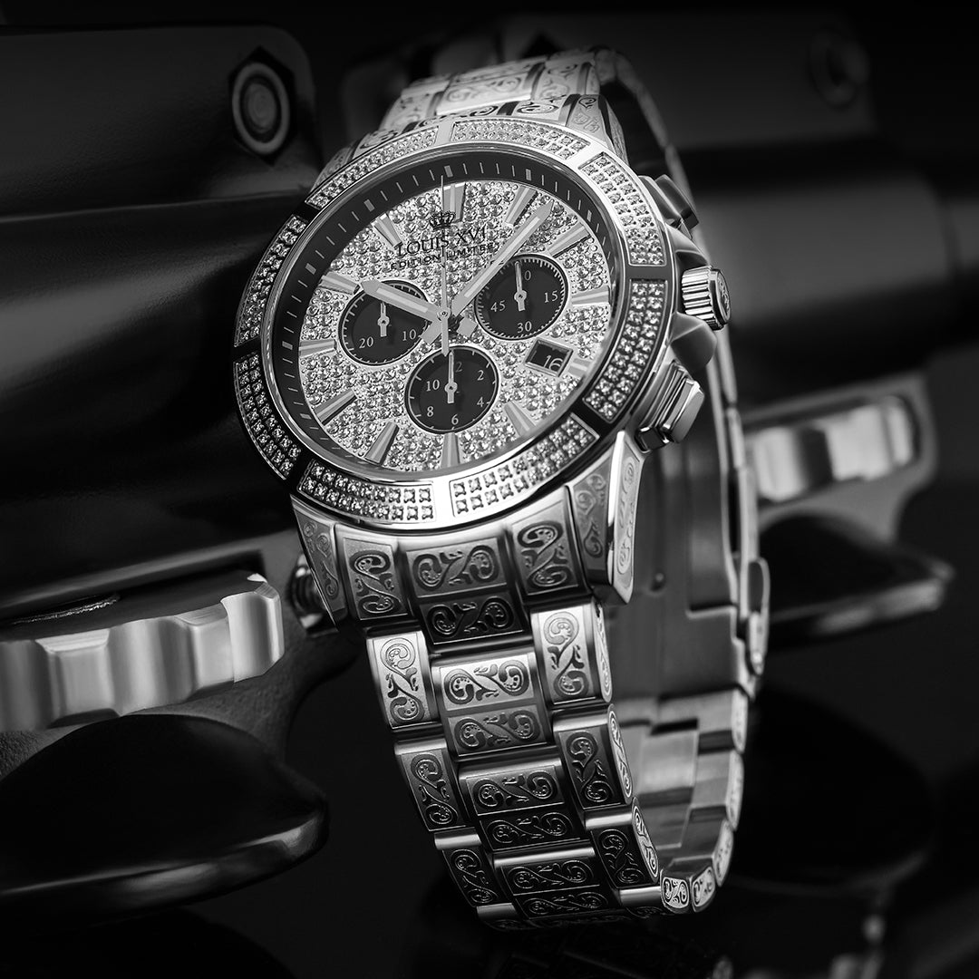 Majesté Iced Out Royale 1127 - 43mm-LOUIS XVI