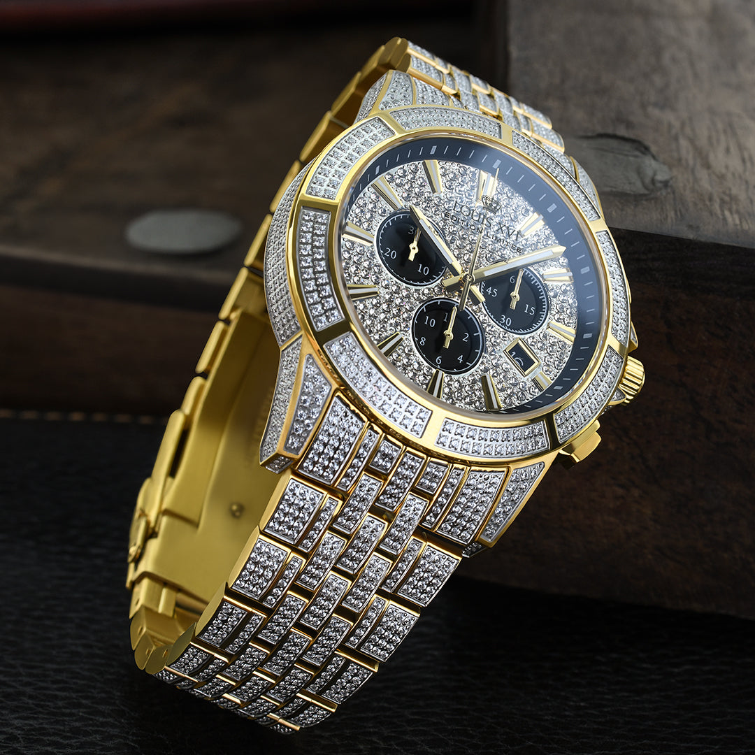 Majesté Iced Out 1124 - 43mm-LOUIS XVI