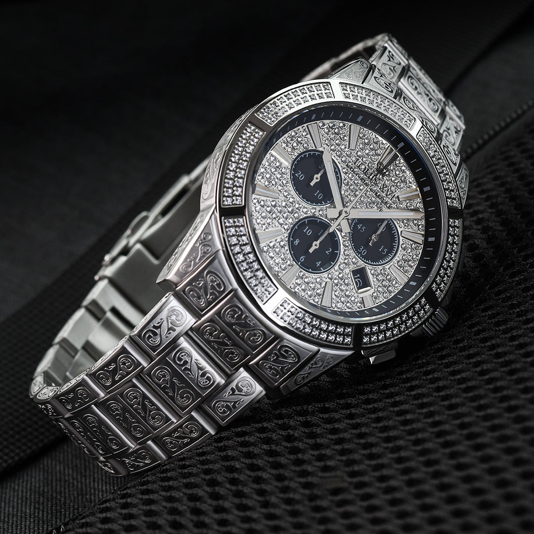 Majesté Iced Out Royale 1127 - 43mm-LOUIS XVI