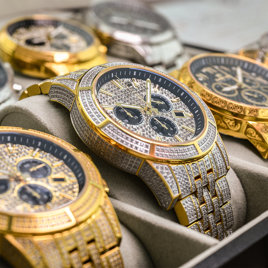 Majesté Iced Out 1124 - 43mm-LOUIS XVI