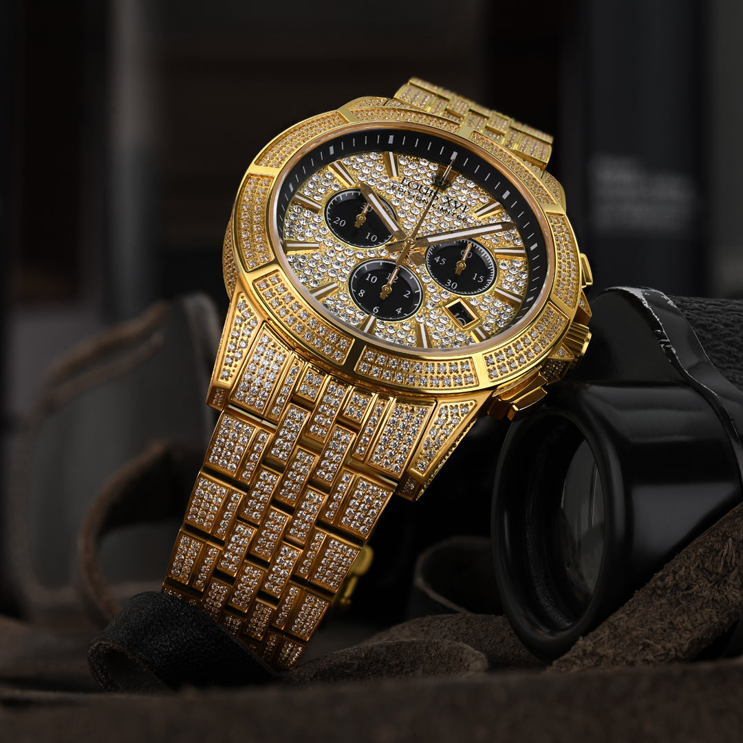Majesté Iced Out 1123 - 43mm-LOUIS XVI