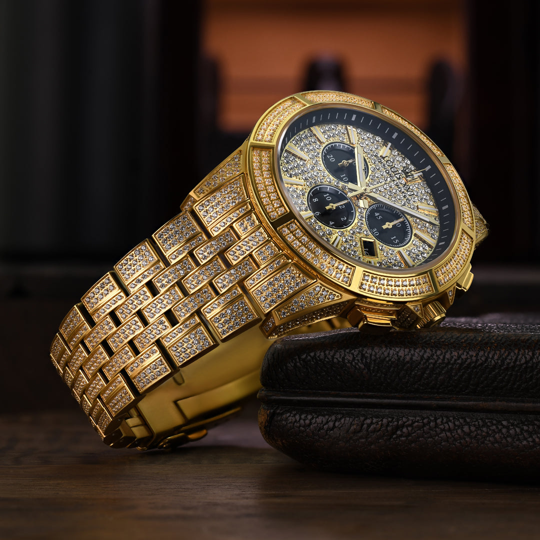 Majesté Iced Out 1123 - 43mm-LOUIS XVI
