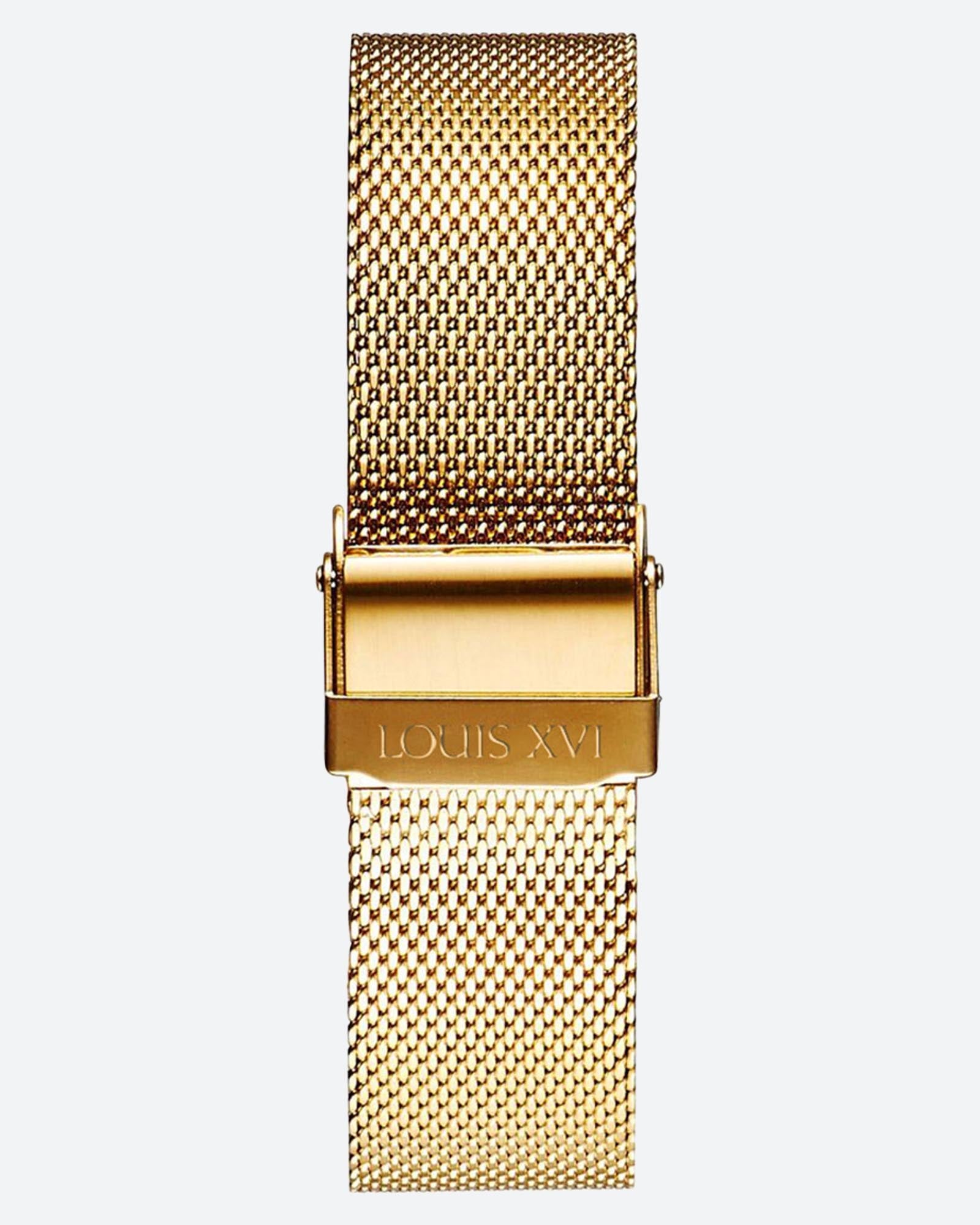 Stahlband Milanaise - Gold-LOUIS XVI
