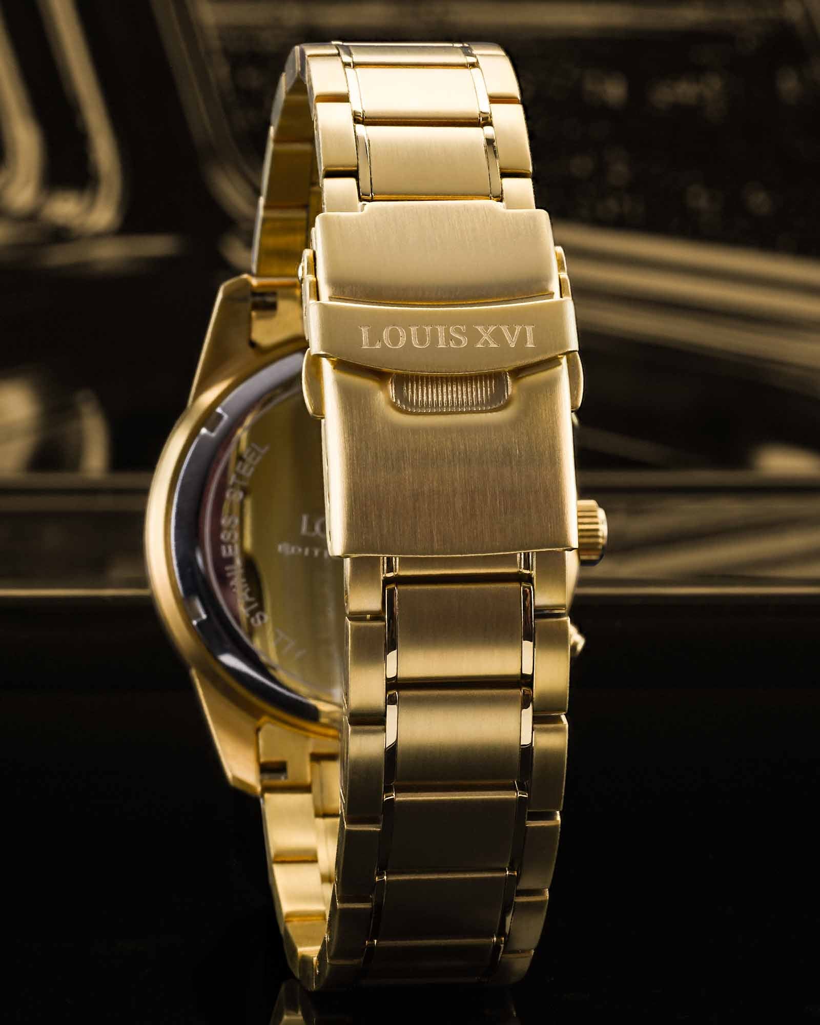 Mirage 3301 Chronograph Gold Weiss