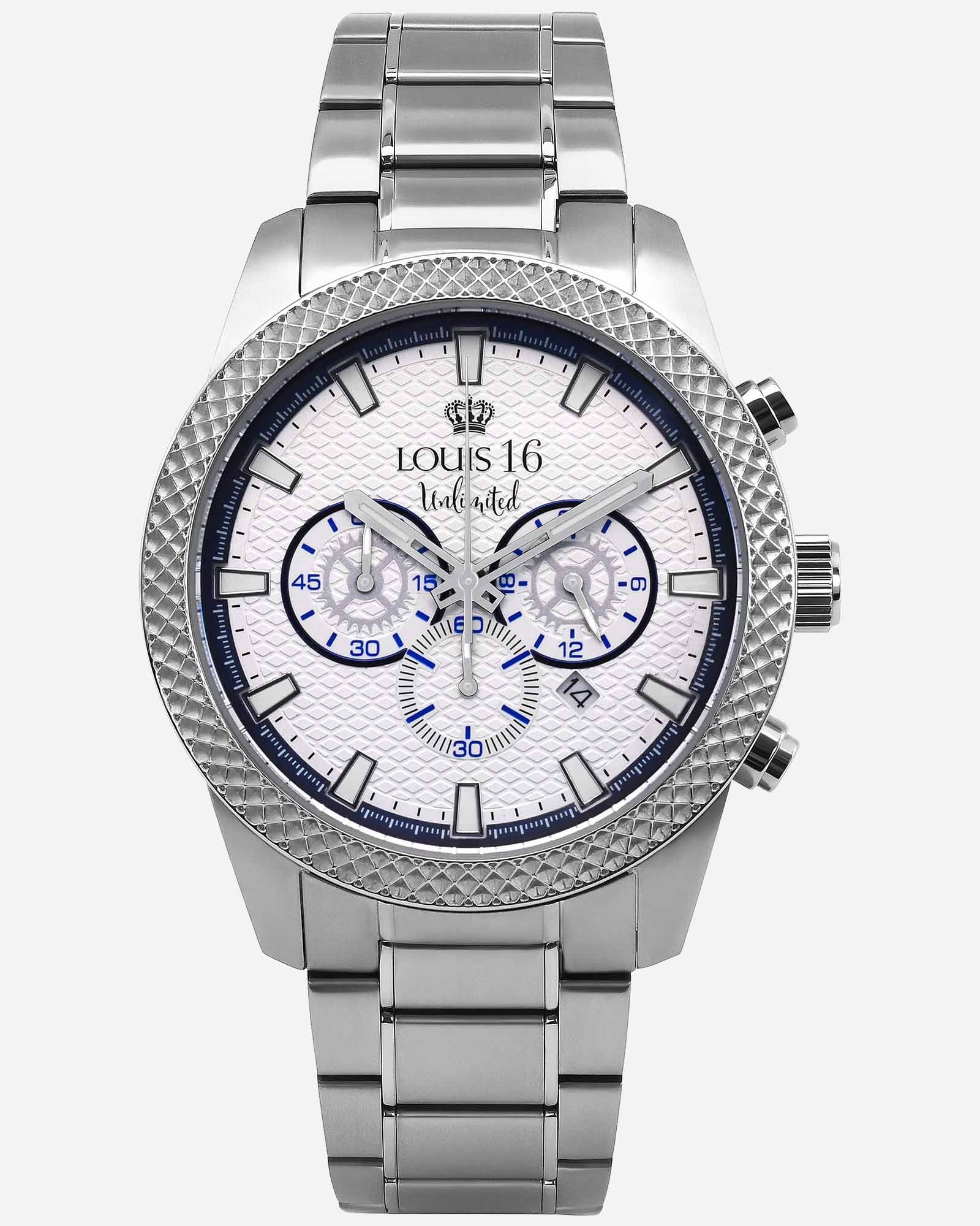Mirage 3320 Chronograph Silber-LOUIS XVI