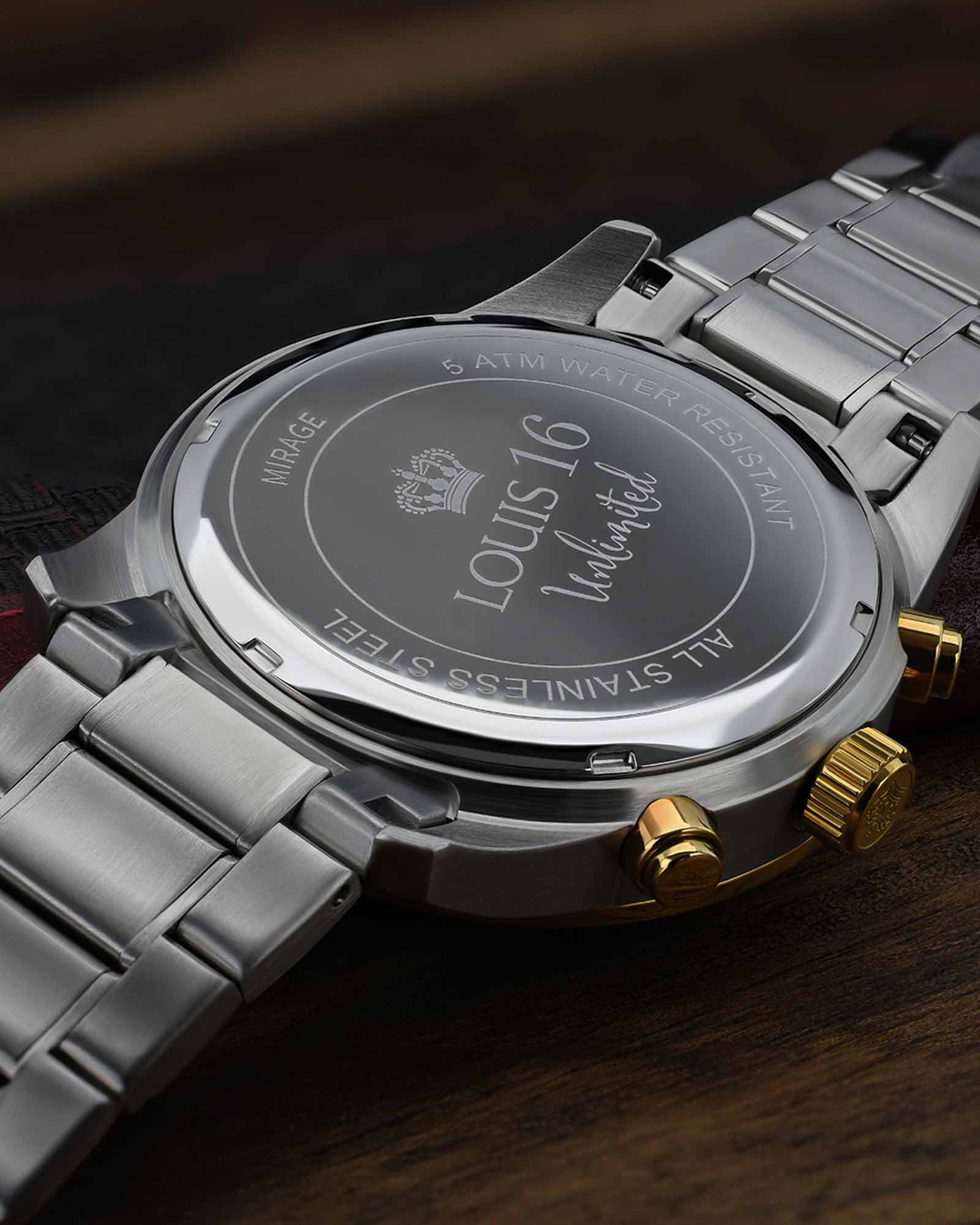 Mirage 3340 Chronograph Bicolor-LOUIS XVI