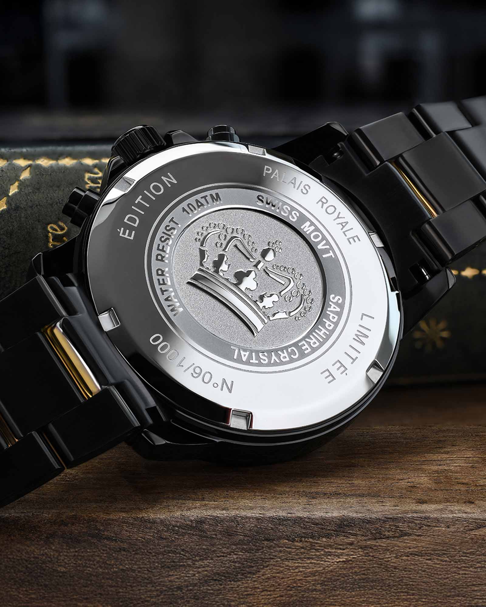 Palais Royale 1098 - Iced Chronograph-LOUIS XVI