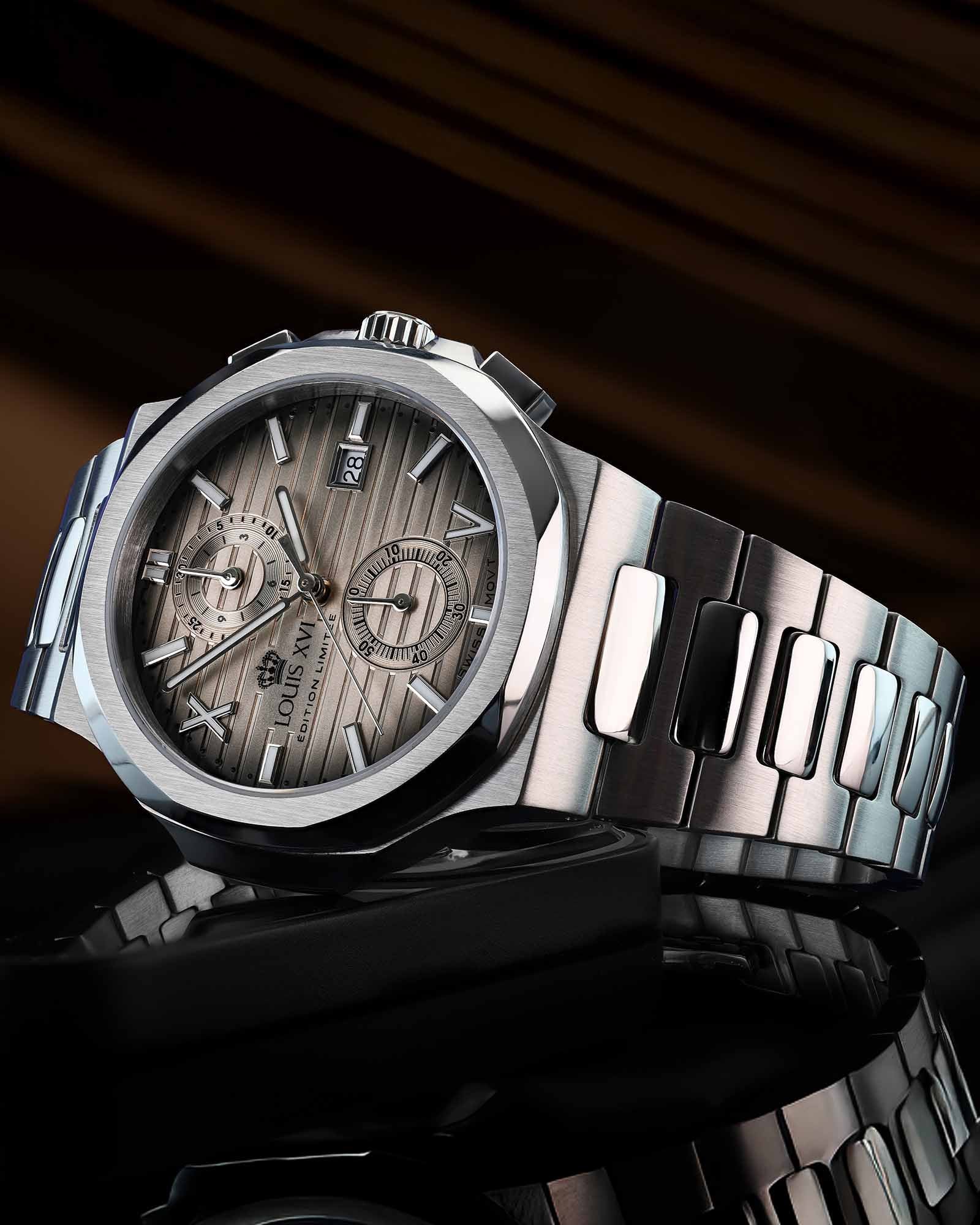 Renaissance Chrono 1673 - 40mm-LOUIS XVI