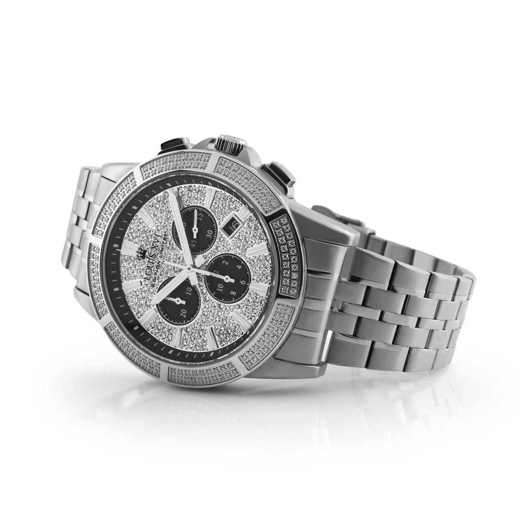 Majesté Iced Out 1038 - 43mm-LOUIS XVI