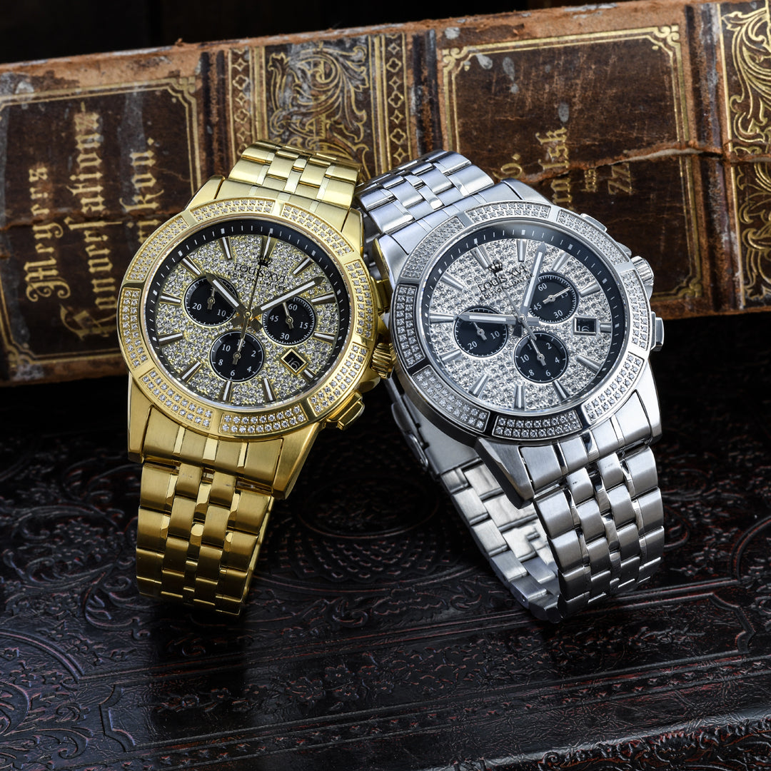 Majesté Iced Out 1038 - 43mm-LOUIS XVI