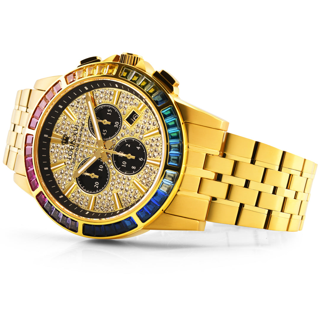 Majesté Iced Out 1120 - 43mm-LOUIS XVI